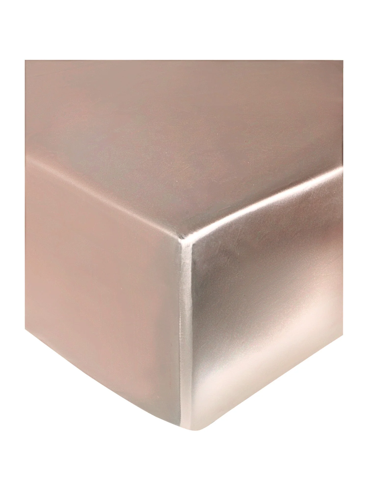 Blush Silk Fitted Sheet - Clearance