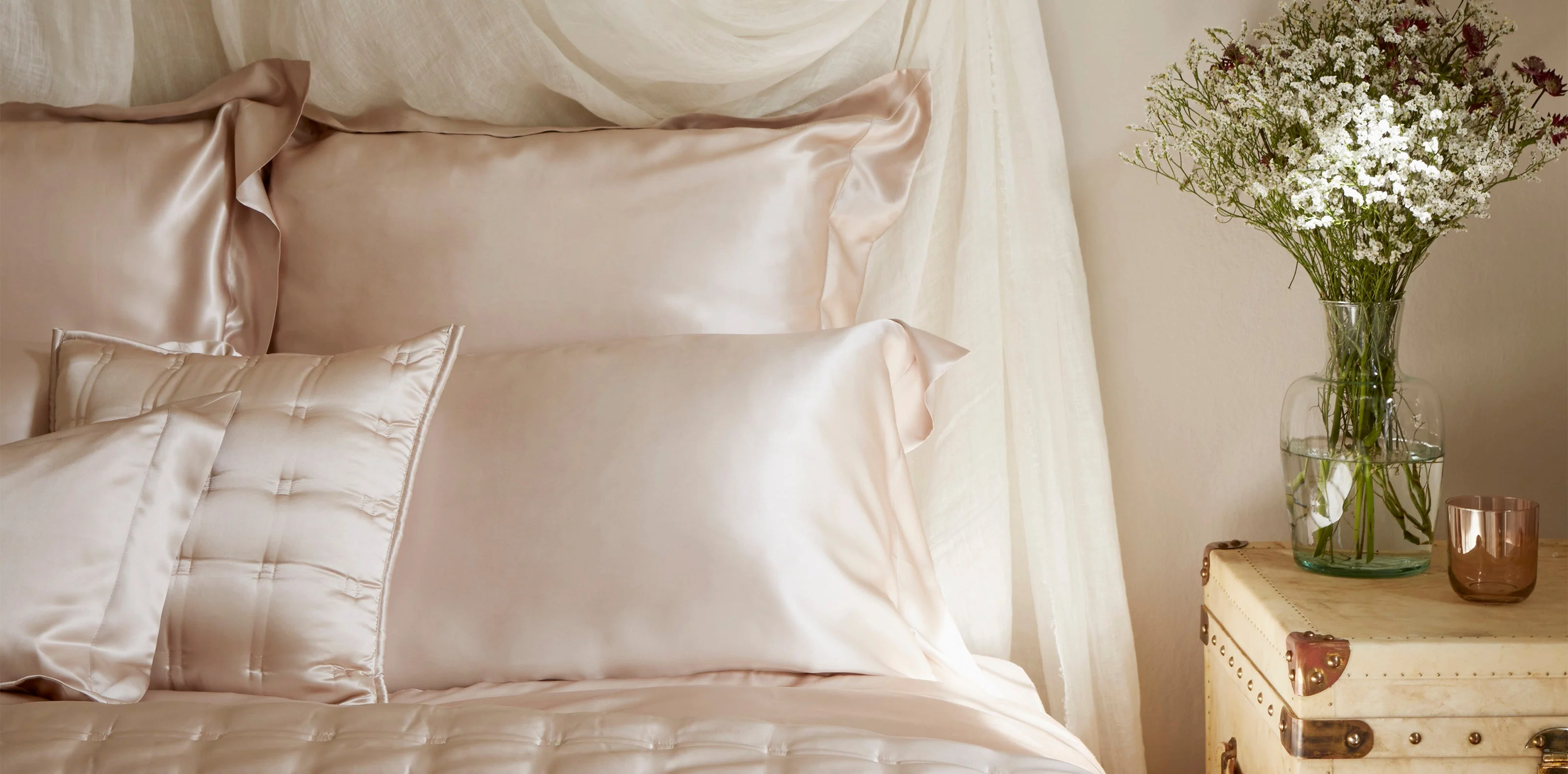 Blush Silk Pillowcase - Clearance - Image 3
