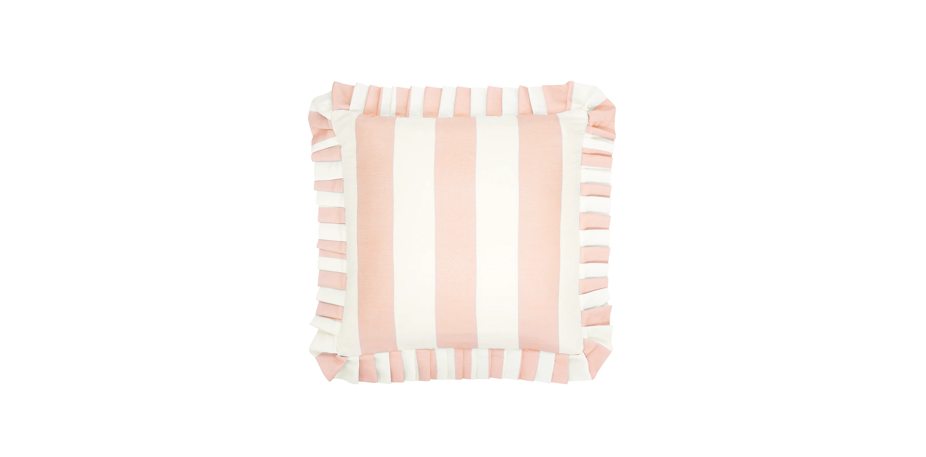 Cary Silk Square Cushion Pink - Clearance - Image 2
