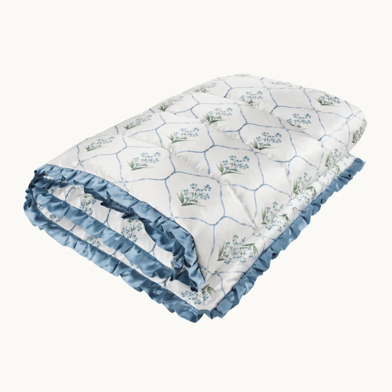Forget Me Not Silk Eiderdown - Image 5