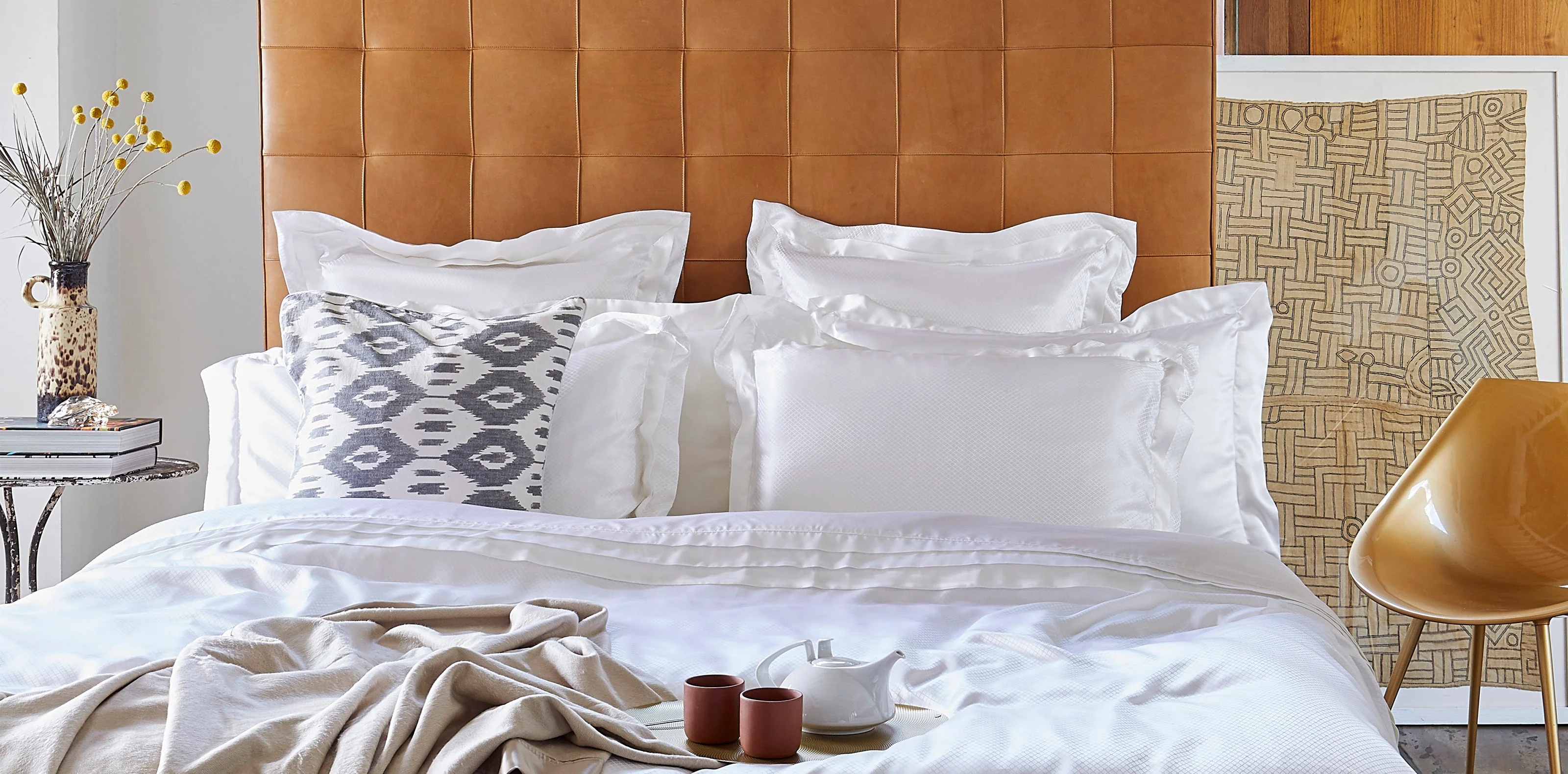 Ikat Silk Cushion Cover - Image 3