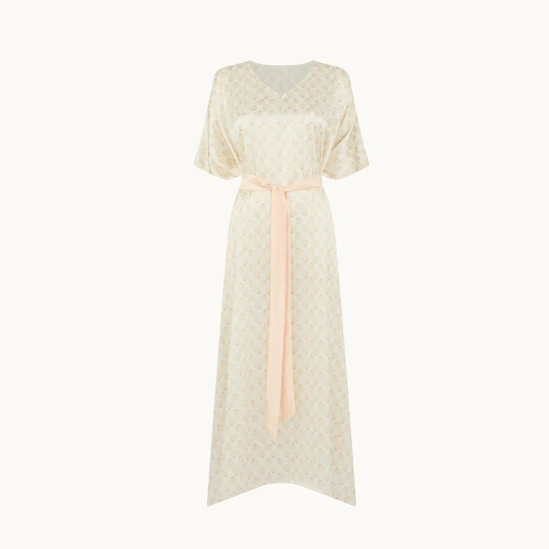 Seashells Silk Kaftan - Image 3