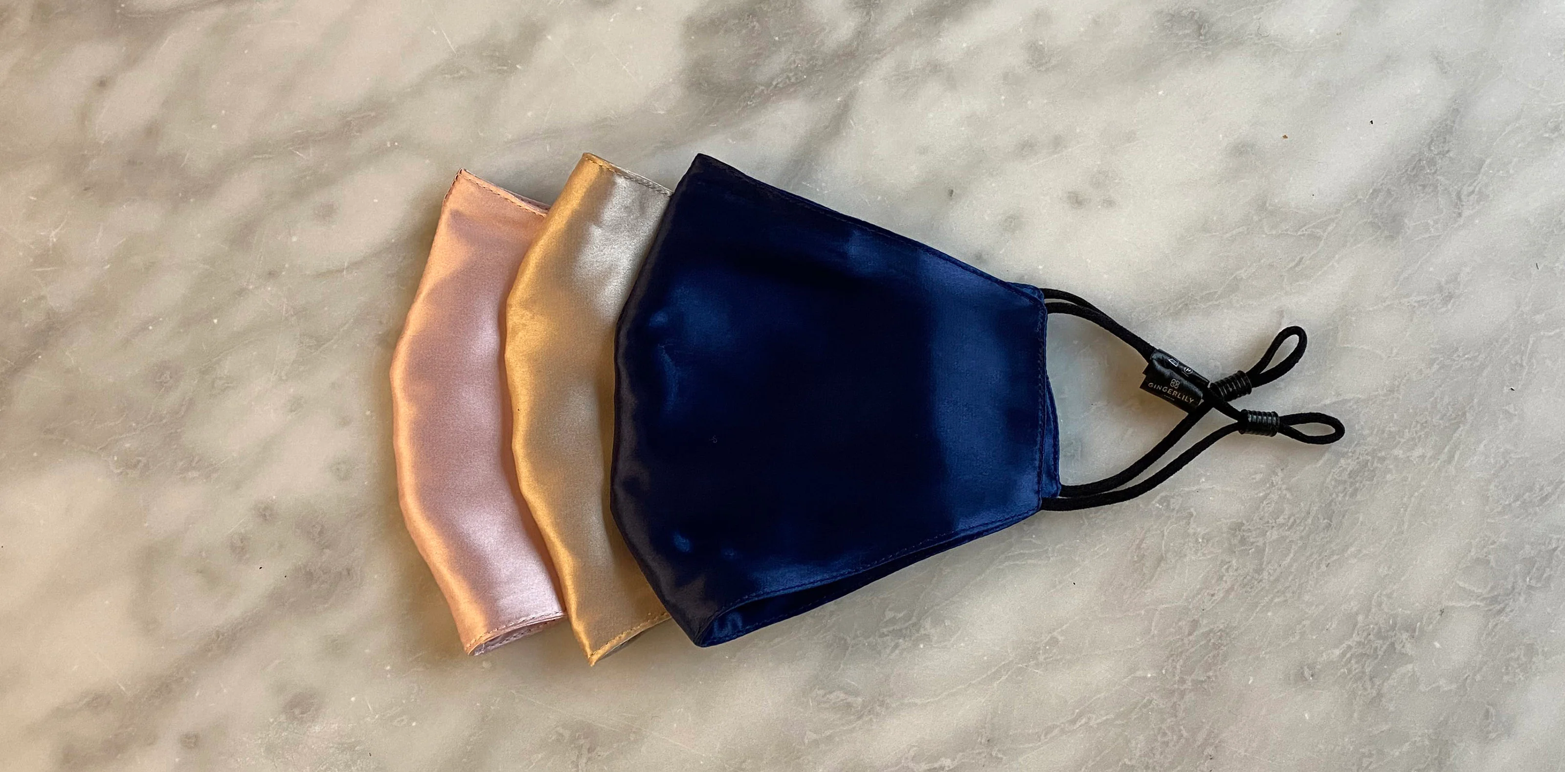 Silk Face Mask - Pink - Image 3