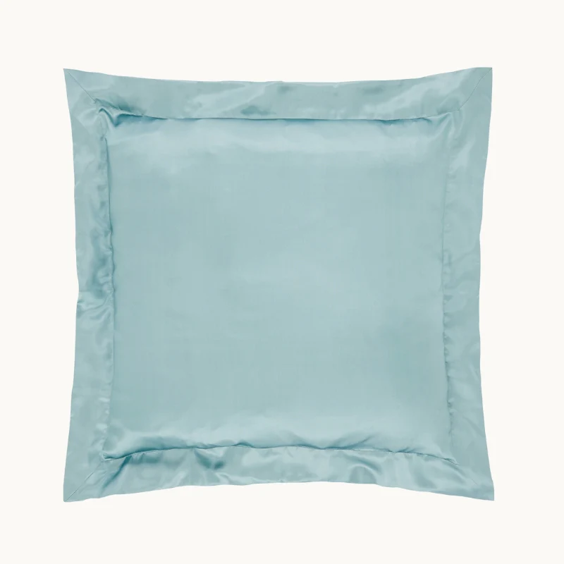 Teal Silk Pillowcase - Clearance - Image 5