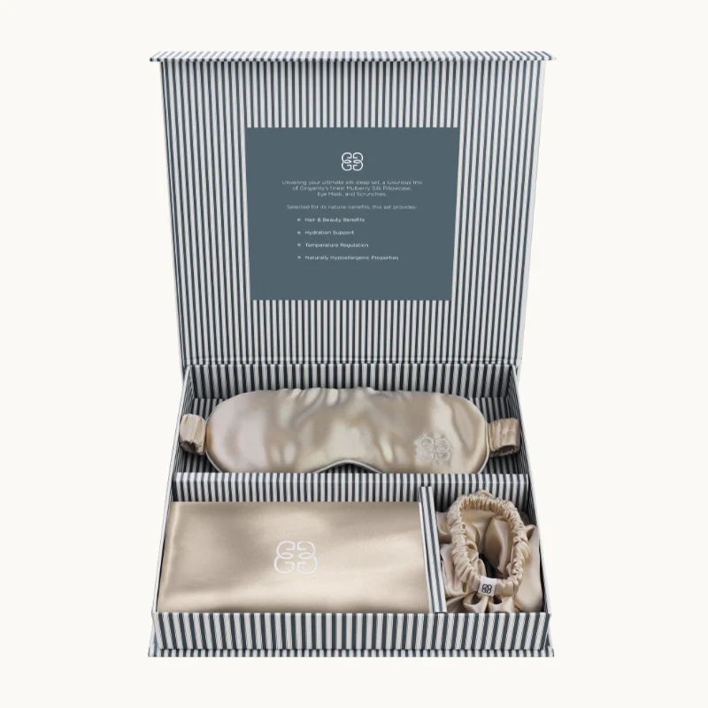 The Ultimate Silk Sleep Set Champagne - Image 2