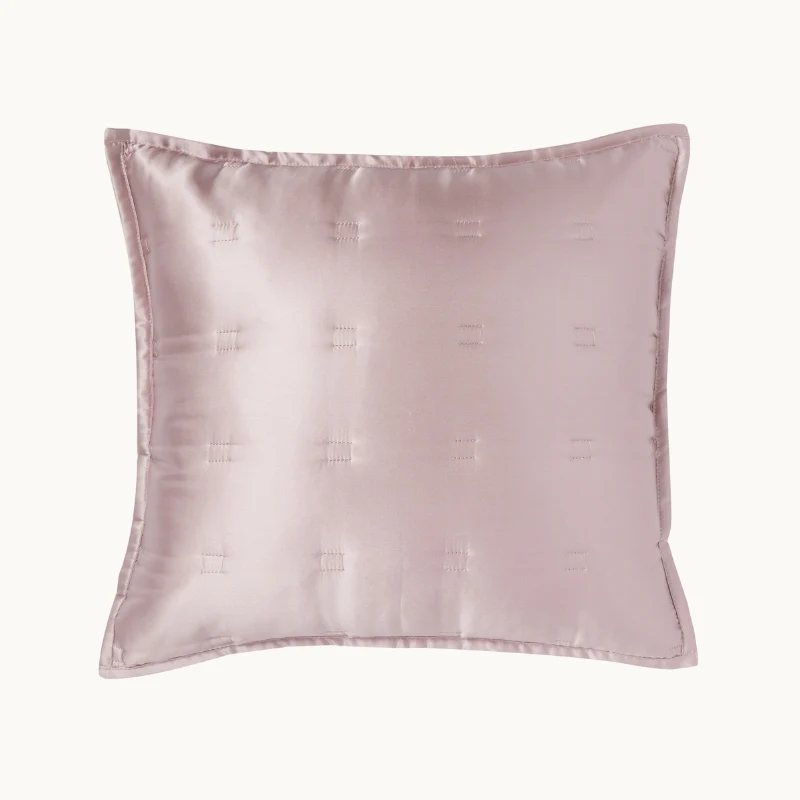 Windsor Silk Cushion Vintage Pink - Image 4